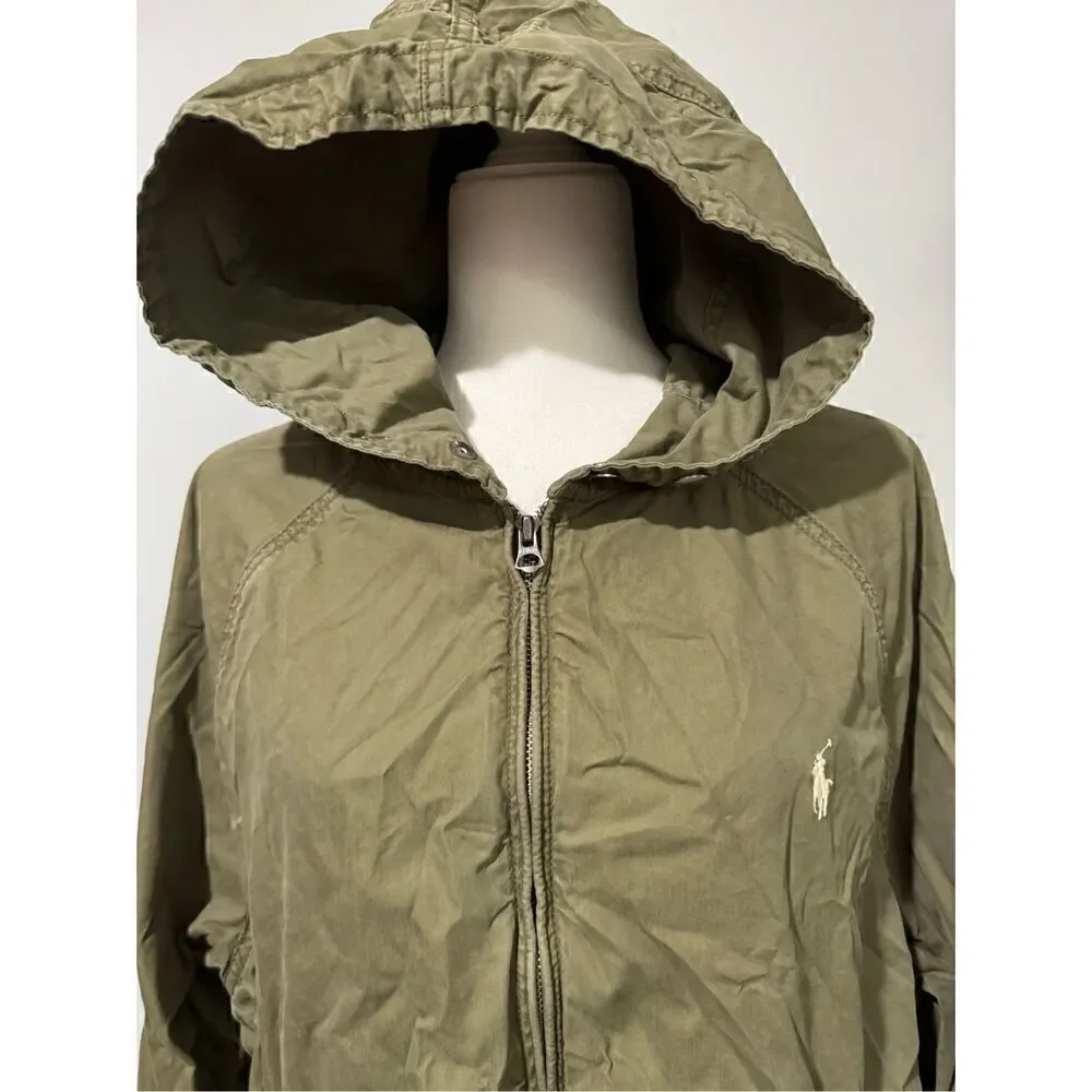 Polo Ralph Lauren green Hooded full zip